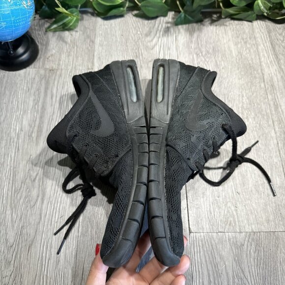 Nike SB Stefan Janoski Max Men's 11 Triple Black Athletic Sneakers 631303-099 - Picture 10 of 10